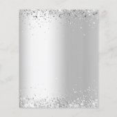 ディアグリーンシルバークリスマスパラティの招待 (裏面)