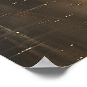 ディアサンセットリバーウィンターフォレスト ポスター (角)