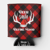 ディアサンタディグッドクリスマス狩り〔雄ジカの〕枝角 缶クーラー (正面)