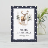 ディアスタグスターリーブルーメリークリスマスカード シーズンカード (スタンド正面)