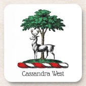 ディアスタグバイツリーヘラルディッククレストエンブレム コースター (正面)