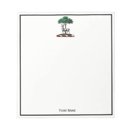 ディアスタグバイツリーヘラルディッククレストエンブレム ノートパッド