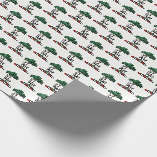 ディアスタグバイツリーヘラルディッククレストエンブレム ラッピングペーパー (角)