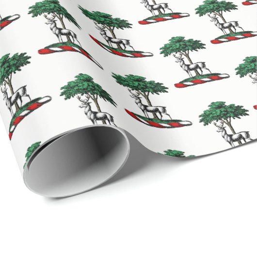 ディアスタグバイツリーヘラルディッククレストエンブレム ラッピングペーパー (ロールコーナー)