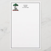 ディアスタグバイツリーヘラルディッククレストエンブレム 便箋 (正面)