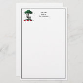 ディアスタグバイツリーヘラルディッククレストエンブレム 便箋 (正面/裏面)