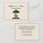 ディアスタグバイツリーヘラルディッククレストエンブレム 名刺 (正面/裏面)