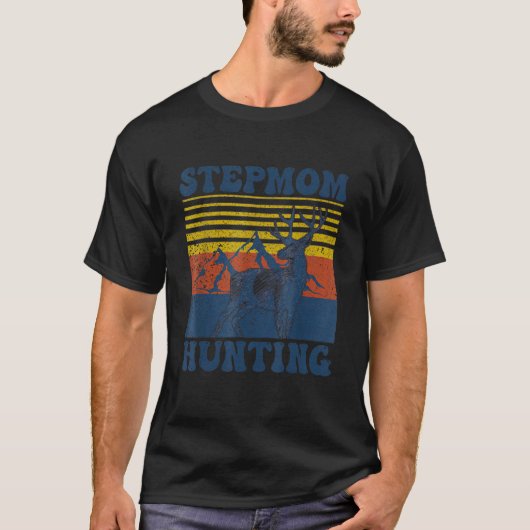 ディアステプママ狩りヴィンテージステプママ狩りサイ Tシャツ (正面)
