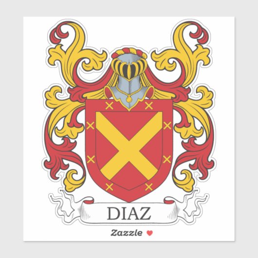 ディアス家紋 シール (シート)