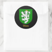 ディアズファミリーシールドシール ラウンドシール (バッグ)