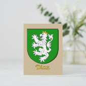 ディアズファミリーヘラルディックシールド ポストカード (スタンド正面)