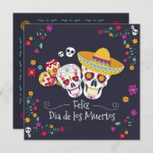 ディアデカラフルムエルトスパーティー | 招待状 (正面/裏面)