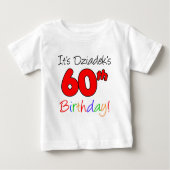 ディアデク第60誕生日 ベビーTシャツ (正面)