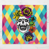 ディアデムエルトスデイオブザデッドシュガースカルカスタム ビールラベル (シングルラベル)