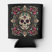 ディアデムエルトスデイオブザデッドマンダラハロウィーン 缶クーラー (正面)