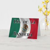 ディアデラバンデラ(メキシコ国旗の日) カード (黄色い花)