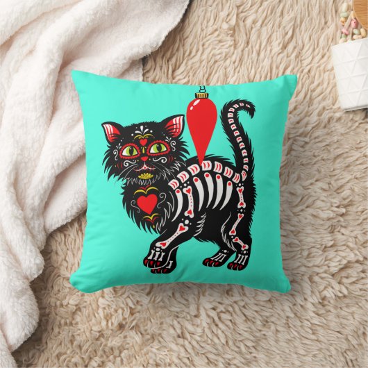 ディアデロスクリスマス子猫かわいい クッション (ブランケット)