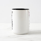 ディアデロスマートスボストンテリアフレンチマグ ツートーンマグカップ (中央)