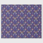 ディアデロスミュエルトススカル ラッピングペーパー (フラット)