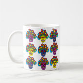 ディアデロスミュエルトスフローラスカルディアデロスミュエルトス コーヒーマグカップ (左)