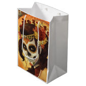 ディアデロスミュエルトス装飾用クッション ミディアムペーパーバッグ (正面アングル)