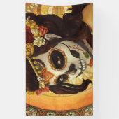 ディアデロスミュエルトス装飾用クッション 横断幕 (縦)