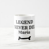 ディアデロスミュエルトメキシコデイオブザデッドナース コーヒーマグカップ (中央)