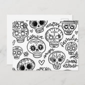 ディアデロスミュートスシュガースカルカラーリング ポストカード (正面/裏面)