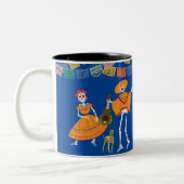 ディアデロスミュートススケルトンズ ツートーンマグカップ (左)