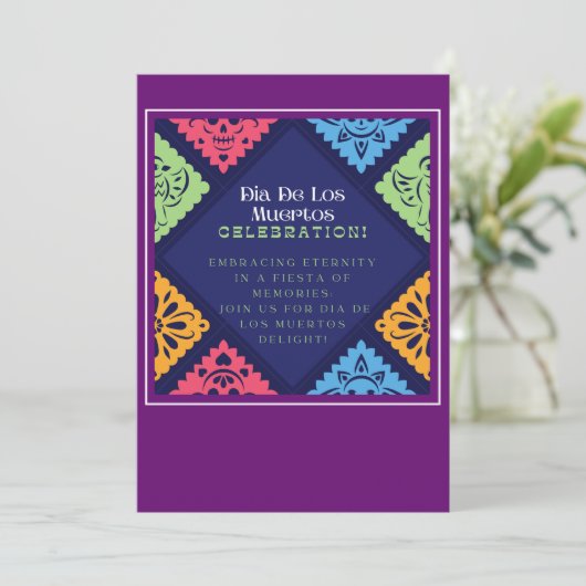 ディアデロスムエルトスインビタシオン 招待状 (スタンド正面)