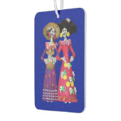 ディアデロスムエルトスカラアミガス カーエアーフレッシュナー (左)