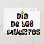 ディアデロスムエルトスカラベラス ポストカード (正面/裏面)