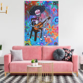 ディアデロスムエルトスギタレロ キャンバスプリント (インサイチュ (リビング))