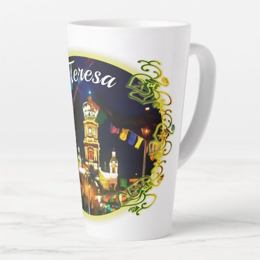 ディアデロスムエルトスグアダルーペチャーチPV-190130 カフェラテマグ (右アングル)