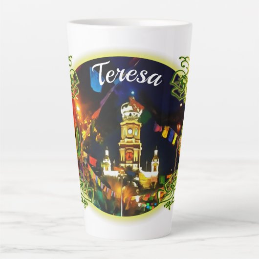 ディアデロスムエルトスグアダルーペチャーチPV-190130 カフェラテマグ (正面)