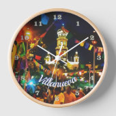 ディアデロスムエルトスグアダルーペチャーチPV-190130 壁時計 (正面)