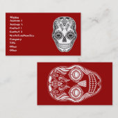 ディアデロスムエルトスザットガールスカル 名刺 (正面/裏面)