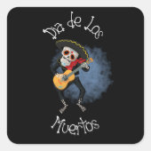 ディアデロスムエルトスシュガーキャンディスカル スクエアシール (正面)