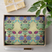 ディアデロスムエルトスシュガースカルティッシュペーパーラップ 薄葉紙 (ギフト)