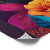 ディアデロスムエルトスシュガースカル美しい ポスター (角)