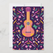 ディアデロスムエルトススカルメキシカンフィエスタ招待状 招待状 (裏面)