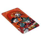 ディアデロスムエルトススケルトンマリアチトリオ マグネット (右側)