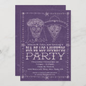 ディアデロスムエルトスデイオブザデッド招待状 招待状 (正面/裏面)