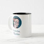 ディアデロスムエルトスデイオブザデッド ツートーンマグカップ (正面左)