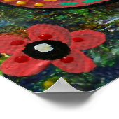 ディアデロスムエルトスバタフライ ポスター (角)