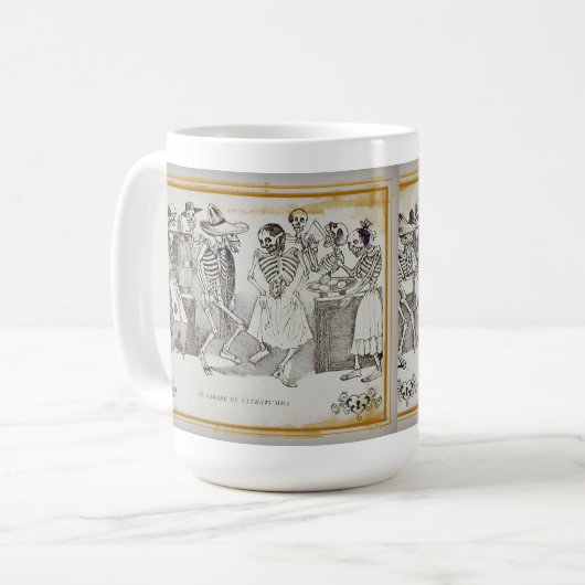 ディアデロスムエルトスムグ コーヒーマグカップ (正面左)