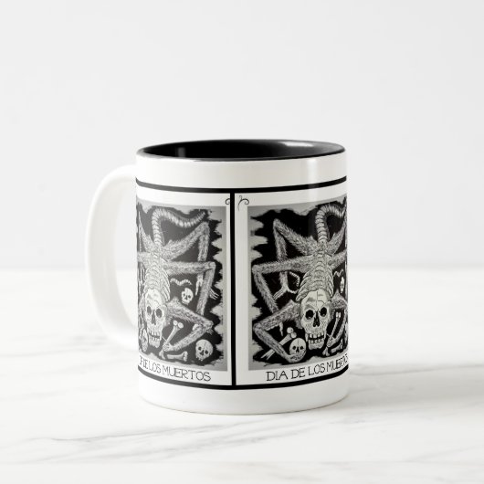 ディアデロスムエルトスムグ ツートーンマグカップ (正面左)