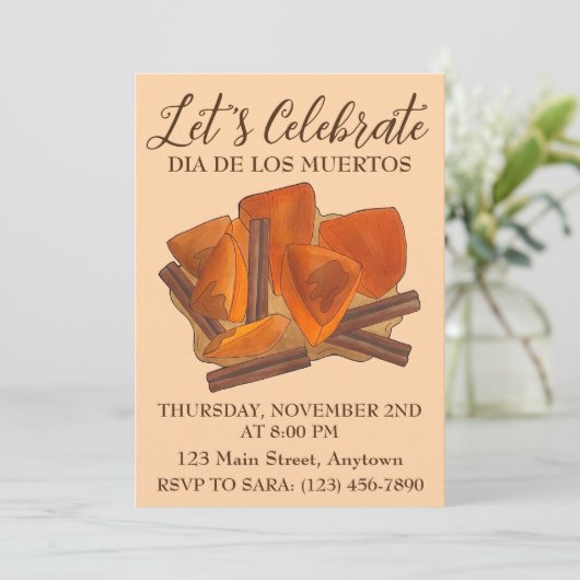 ディアデロスムエルトスメキシカンカラバザエンタカフード 招待状 (スタンド正面)