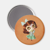 ディアデロスムエルトスヴィンテージドール マグネット (正面/裏面)