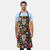 ディアデロスムエルトスヴィンテージ エプロン (着用した状態)